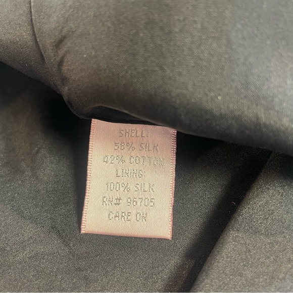 Rebecca Taylor Silk Floral Print Cocktail Dress Size 4 - Picture 7 of 10